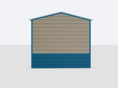 Keen's Buildings, 12x40x10 Metal Garage, KBG-1G124010-1D1W