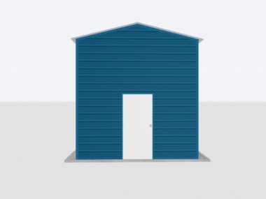 Keen's Buildings, 12x40x12 Metal Garage, KBG-1G124012-1D1W