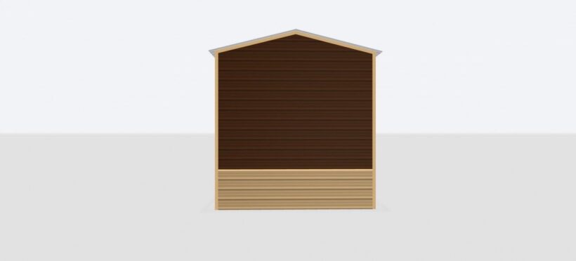 Keen'S Buildings, 12X55X12 Metal Garage, Kbg-1G125512-1D1W
