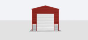 12x60x10 Metal Garage