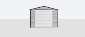 12x60x8 Metal Garage
