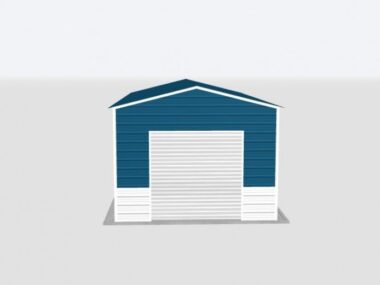 Keen's Buildings, 14x30x10 Metal Garage, KBG-1G143010-1D1W