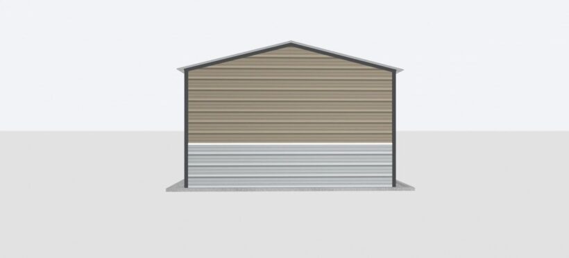Keen'S Buildings, 14X40X8 Metal Garage, Kbg-1G144008-1D1W