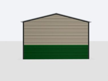 Keen's Buildings, 14x45x8 Metal Garage, KBG-1G144508-1D1W