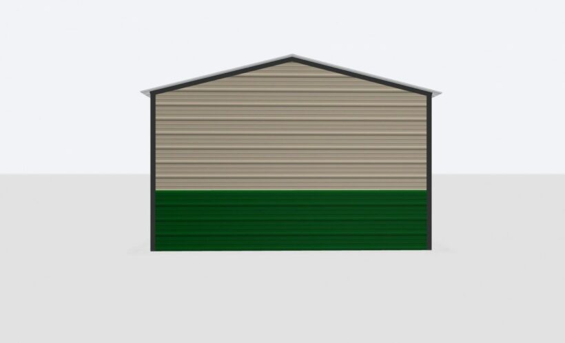 Keen'S Buildings, 14X45X8 Metal Garage, Kbg-1G144508-1D1W