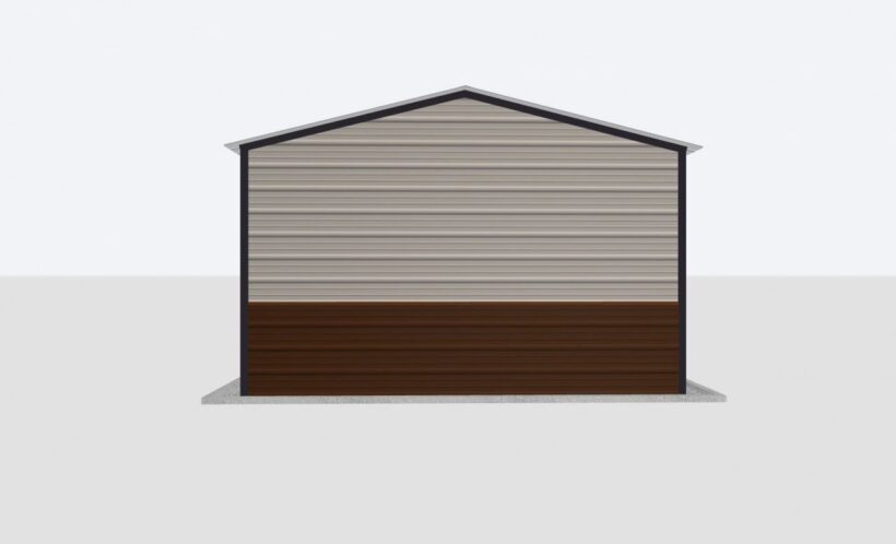 Keen'S Buildings, 14X50X8 Metal Garage, Kbg-1G145008-1D1W