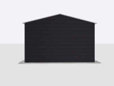Keen's Buildings, 14x55x8 Metal Garage, KBG-1G145508-1D1W