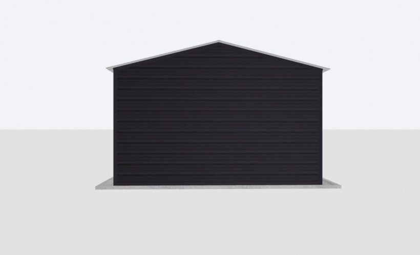 Keen'S Buildings, 14X60X8 Metal Garage/Workshop Installed, Kbg-1G146008-1D1W