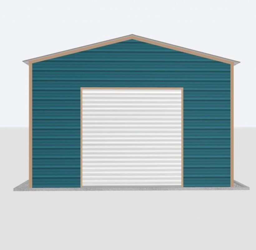 Keen'S Buildings, 16X30X10 Metal Garage, Kbg-1G163010-1D1W