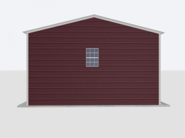 Keen's Buildings, 18x20x10 Metal Garage, KBG-1G182010-1D1W
