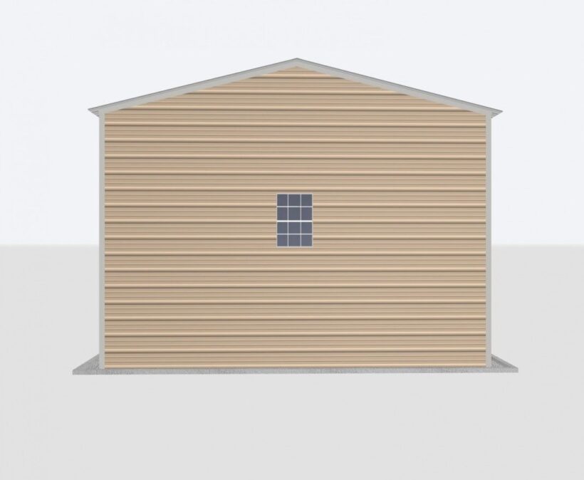 Keen'S Buildings, 18X20X12 Metal Garage, Kbg-1G182012-1D1W