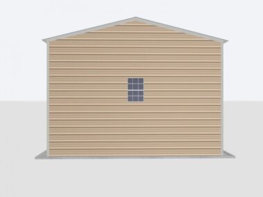 Keen's Buildings, 18x40x12 Metal Garage, KBG-1G184012-1D1W