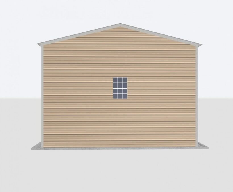 Keen'S Buildings, 18X40X12 Metal Garage, Kbg-1G184012-1D1W
