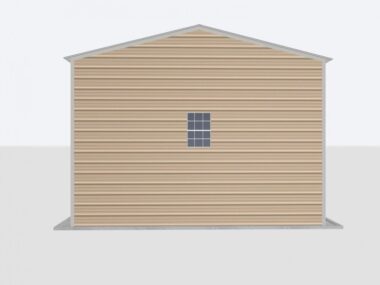 Keen's Buildings, 18x60x12 Metal Garage, KBG-1G186012-1D1W