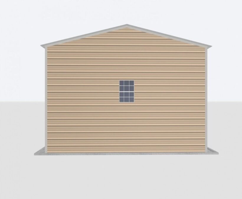 Keen'S Buildings, 18X60X12 Metal Garage, Kbg-1G186012-1D1W