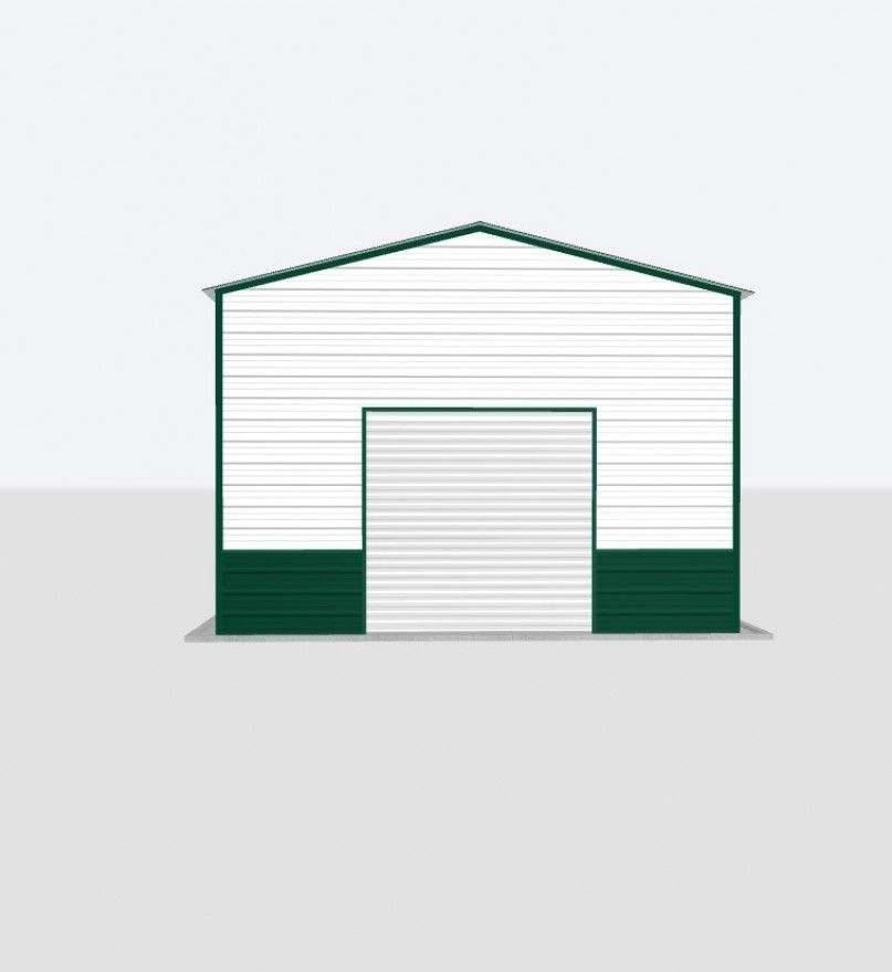 18X100X10 Metal Garage 18X100X10 Metal Garage Keen'S Buildings, 18X100X10 Metal Garage, Kbg-1G1810010-1D1W