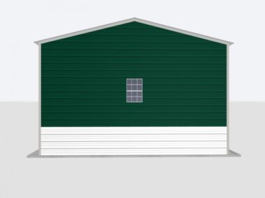 Keen's Buildings, 20x20x12 Metal Garage, KBG-1G202012-1D1W