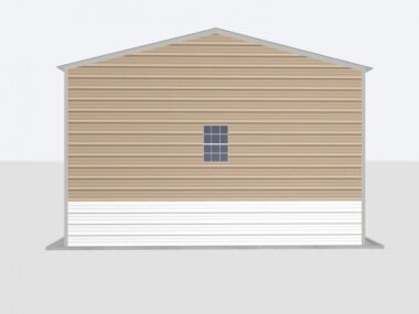 Keen's Buildings, 20x40x12 Metal Garage, KBG-1G204012-1D1W