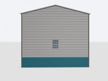 Keen's Buildings, 20x40x16 Metal Garage, KBG-1G204016-1D1W