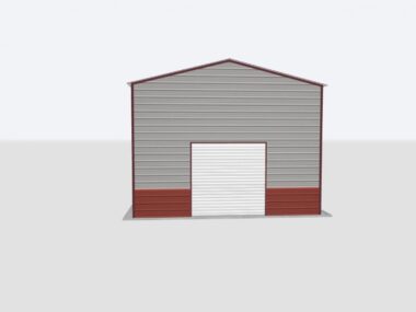 Keen's Buildings, 20x60x14 Metal Garage, KBG-1G206014-1D1W