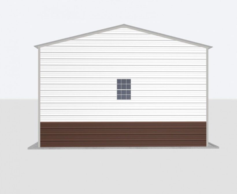 Keen'S Buildings, 20X60X12 Metal Garage, Kbg-1G206012-1D1W