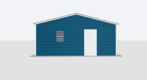 20x65x8 Metal Garage/Workshop Installed