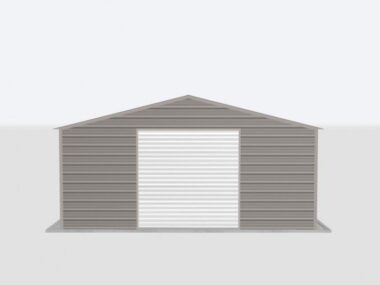 Keen's Buildings, 20x90x8 Metal Garage, KBG-1G209008-1D1W