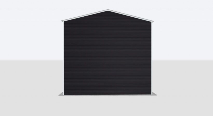 Keen'S Buildings, 26X35X20 Metal Garage/Workshop Installed, Kbg-1G263520-1D1W