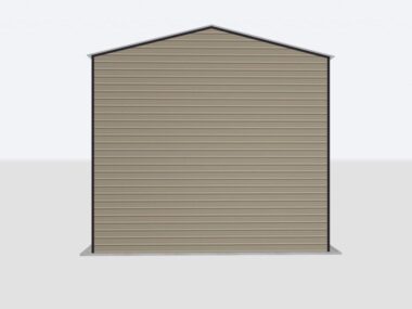 Keen's Buildings, 24x70x20 Metal Garage/Workshop Installed, KBG-1G247020-1D1W