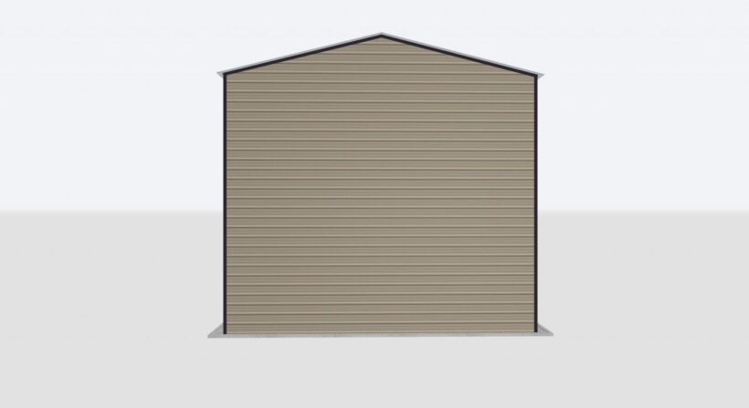 Keen'S Buildings, 24X55X20 Metal Garage/Workshop Installed, Kbg-1G245520-1D1W