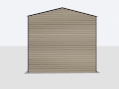 Keen's Buildings, 26x90x20 Metal Garage/Workshop Installed, KBG-1G269020-1D1W