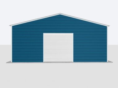 Keen's Buildings, 26x30x10 Metal Garage, KBG-1G263010-1D1W
