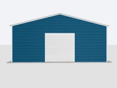 Keen's Buildings, 26x40x10 Metal Garage, KBG-1G264010-1D1W