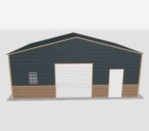 28x20x10 Metal Garage