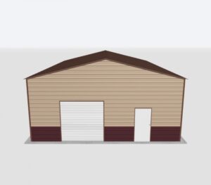 28x45x14 Metal Garage