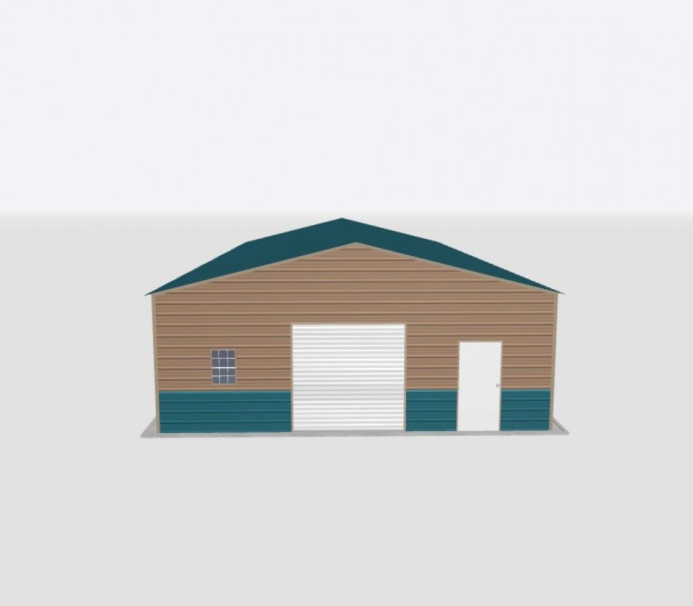 28X90X10 Metal Garage 28X90X10 Metal Garage Keen'S Buildings, 28X90X10 Metal Garage, Kbg-1G289010-1D1W