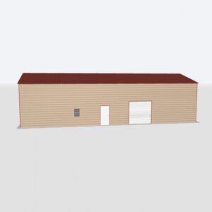 28x60x14 Metal Garage