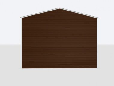 Keen's Buildings, 30x70x20 2-Car Metal Garage, KBG-2G307020-1D1W