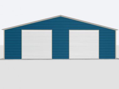 Keen's Buildings, 30x30x8 Metal Garage/Workshop Installed, KBG-1G303008-1D1W