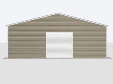 Keen's Buildings, 30x40x10 Metal Garage, KBG-1G304010-1D1W