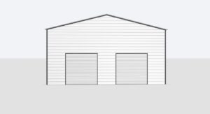 30x50x14 Metal Garage/Workshop Installed