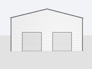 Keen's Buildings, 30x50x14 Metal Garage/Workshop Installed, KBG-1G305014-1D1W