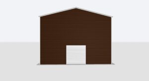 30x60x20 Metal Garage/ Workshop Installed