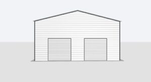 30x70x18 Metal Garage/Workshop Installed