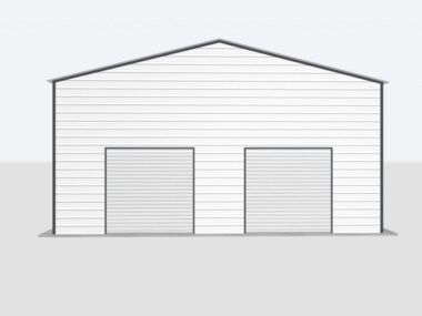 Keen's Buildings, 30x70x18 Metal Garage/Workshop Installed, KBG-1G307018-1D1W