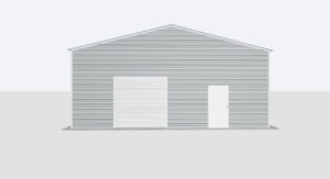30x70x12 Metal Garage/Workshop Installed