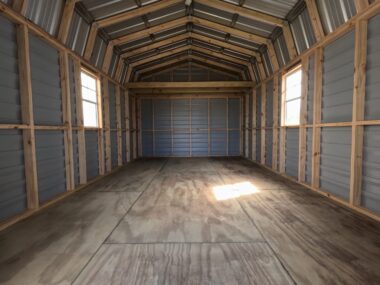 Keen's Buildings, 12x24 Shed, INST-122407-4651