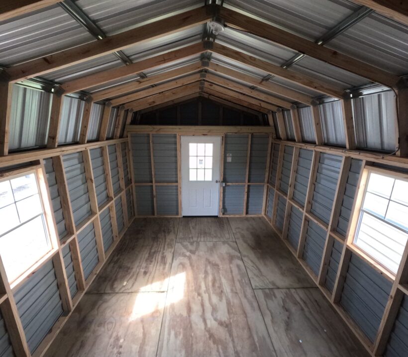 Keen'S Buildings, 12X24 Shed, Inst-122407-4651