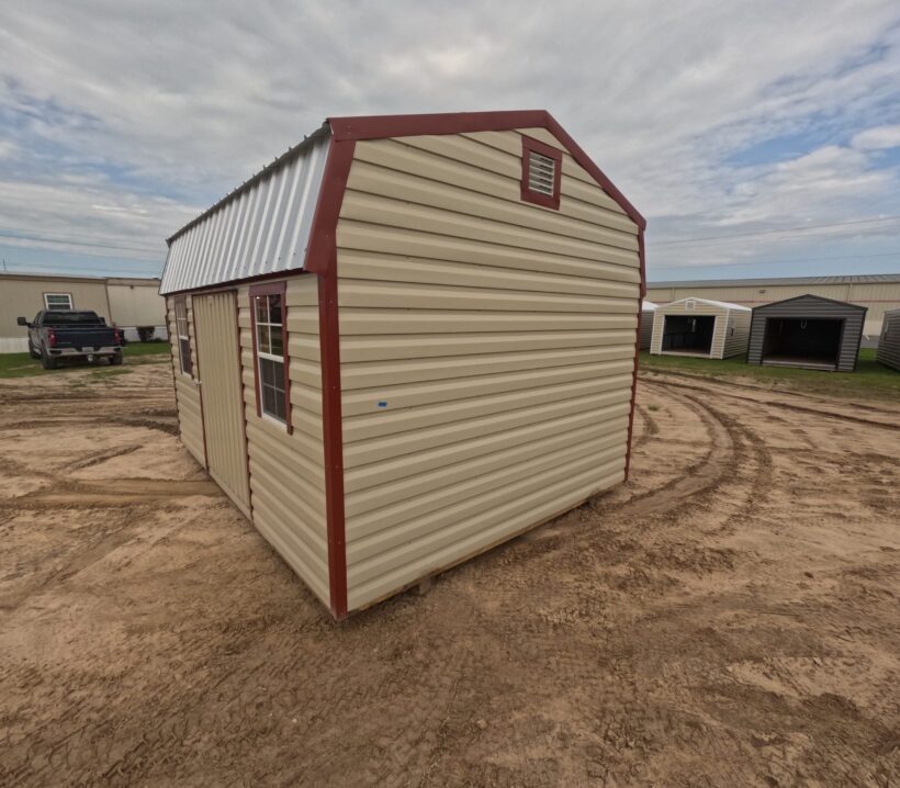 Keen'S Buildings, 10X16 Gambrel Shed, Inst-101611-103108