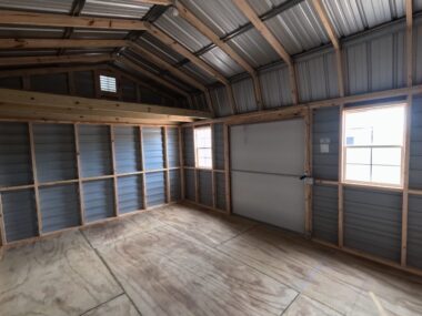 Keen's Buildings, 10x16 Gambrel Shed, INST-101611-103108